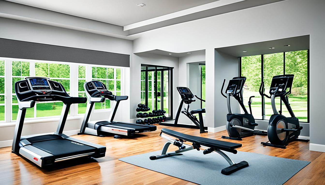 Cardio equipment for home gym